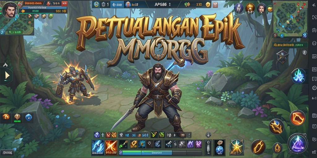 Tangkapan layar gameplay AP686 dengan aksi mendebarkan di MMORPG.