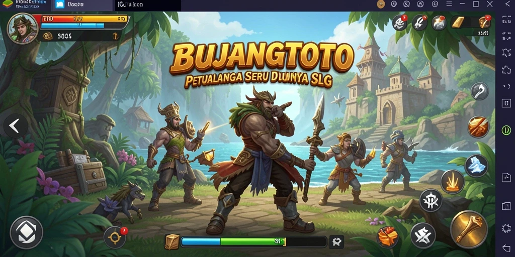 Tampilan gameplay seru BUJANGTOTO yang penuh strategi.