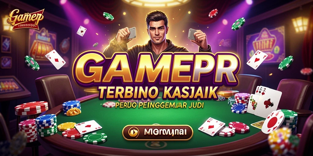 Screenshot dari gameplay GAMERP yang menunjukkan keseruan permainan Kasino.