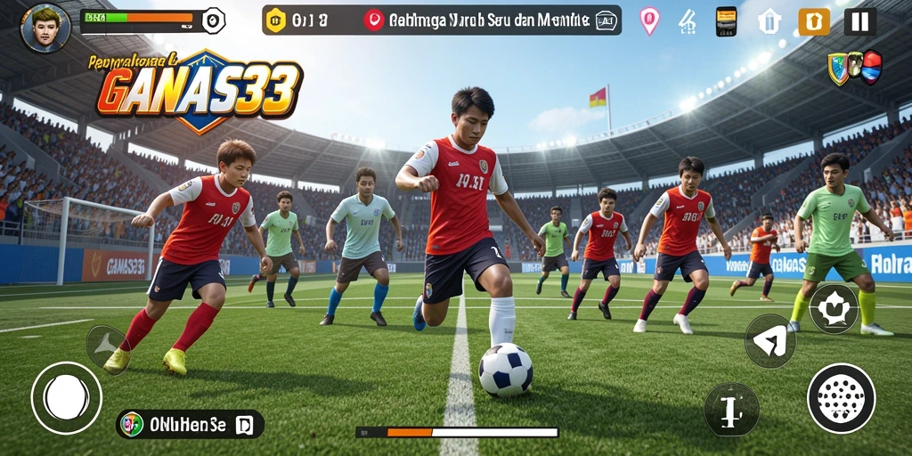 Tampilan menarik dari gameplay <strong>GANAS33</strong> yang menampilkan aksi olahraga seru.