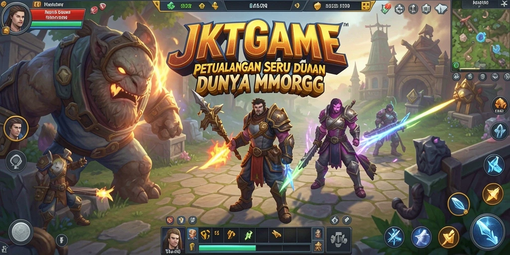 Tampilan menarik dari gameplay MMORPG JKTGAME yang mengasyikkan.