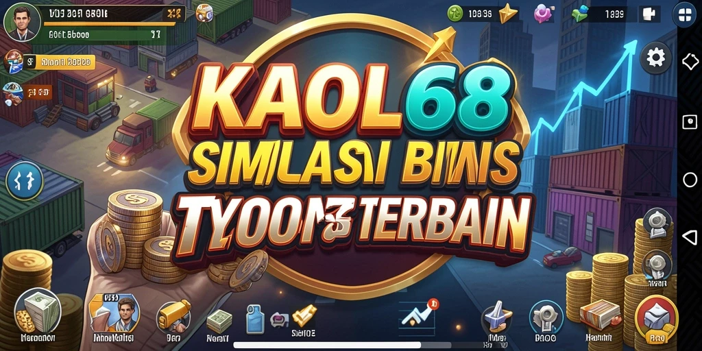 Tangkapan layar gameplay KAOL68 menampilkan keseruan membangun bisnis Tycoon.