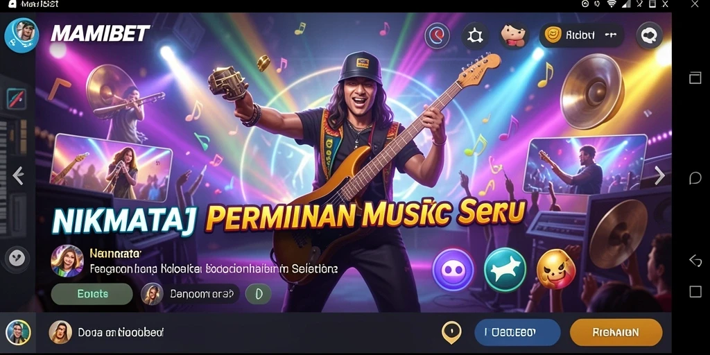 Tampilan gameplay MAMIBET yang penuh warna dan interaktif.