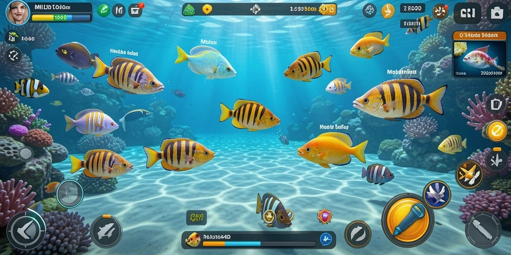 Screenshot utama MILO4D menampilkan keseruan gameplay Tembak Ikan.