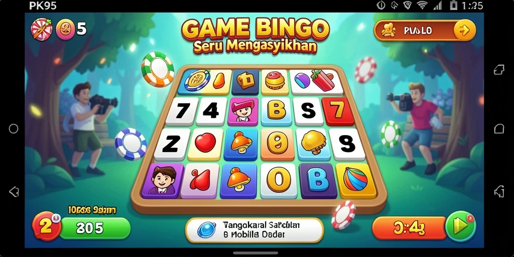 Screenshot gameplay Bingo yang seru dan menarik di PK95.