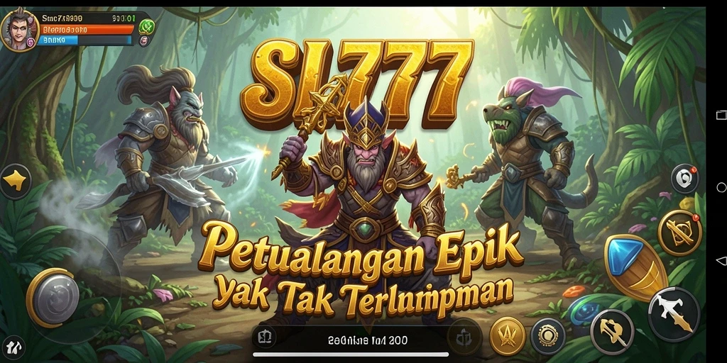 Tangkapan layar utama dari gameplay petualangan di SL777.