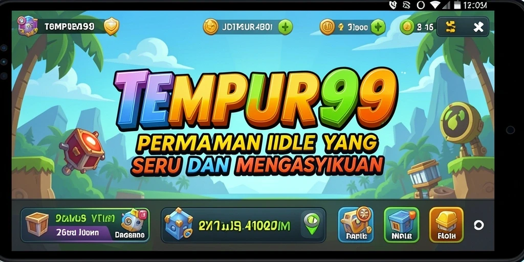 Tampilan gameplay TEMPUR99 yang menarik dan interaktif.