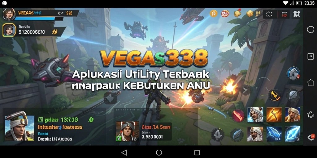 Tampilan antarmuka pengguna VEGAS338 yang bersih dan fungsional.